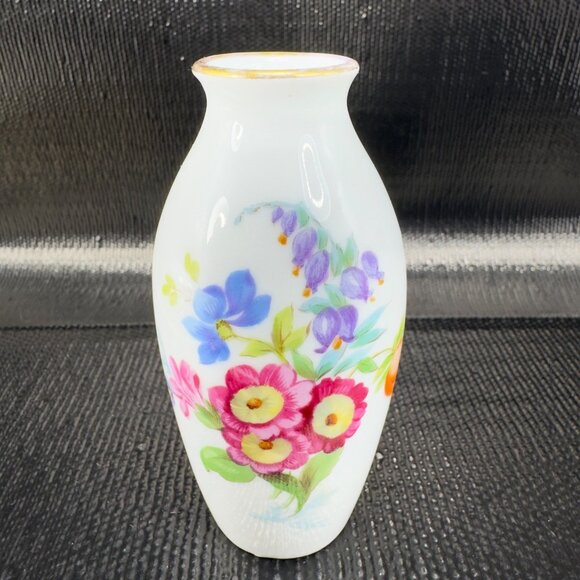 Vintage Rosenthal Selb Bavaria Hand Painted Bud Vase Porcelain Signed K Bloch - Picture 1 of 11